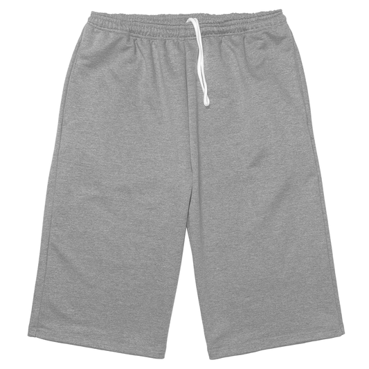 p shorts cinza